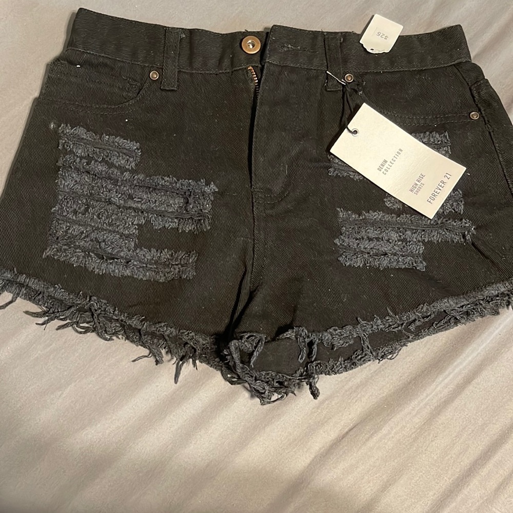 Black shorts
